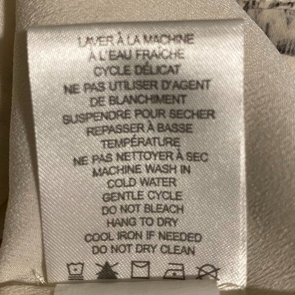 Lila Rose Tunic Style Dress Cream/Black Size 10 - Picture 10 of 12